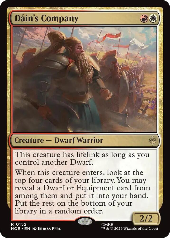 Dain's Company (152) [The Hobbit] | Boutique FDB TCG