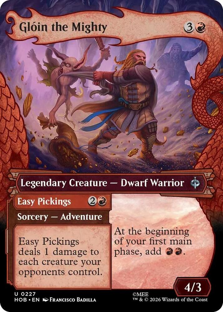 Gloin the Mighty (Showcase) (227) [The Hobbit] | Boutique FDB TCG
