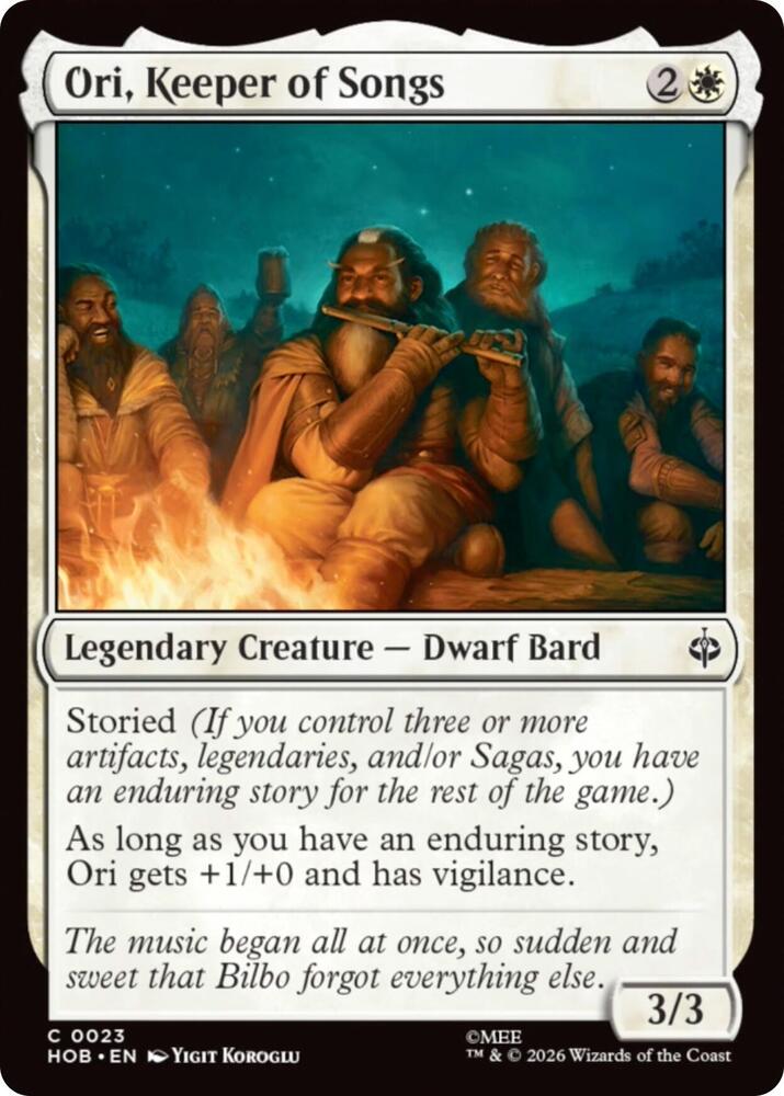 Ori, Keeper of Songs (23) [The Hobbit] | Boutique FDB TCG