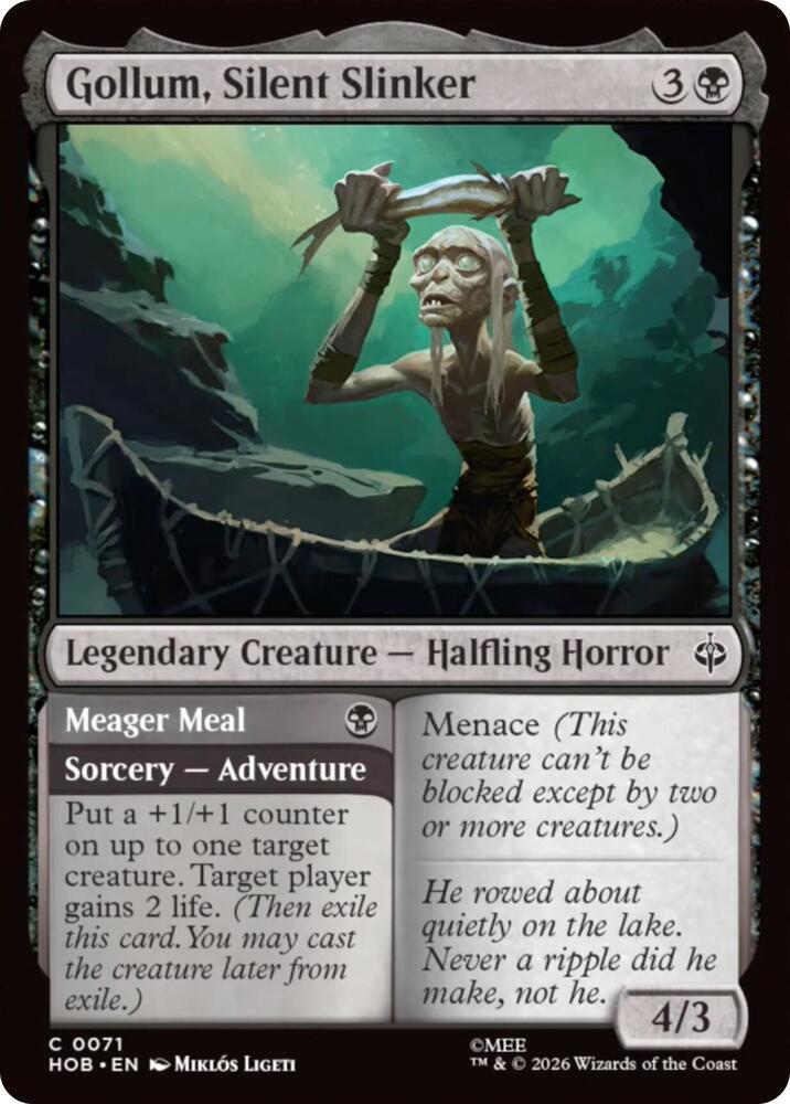 Gollum, Silent Slinker (71) [The Hobbit] | Boutique FDB TCG