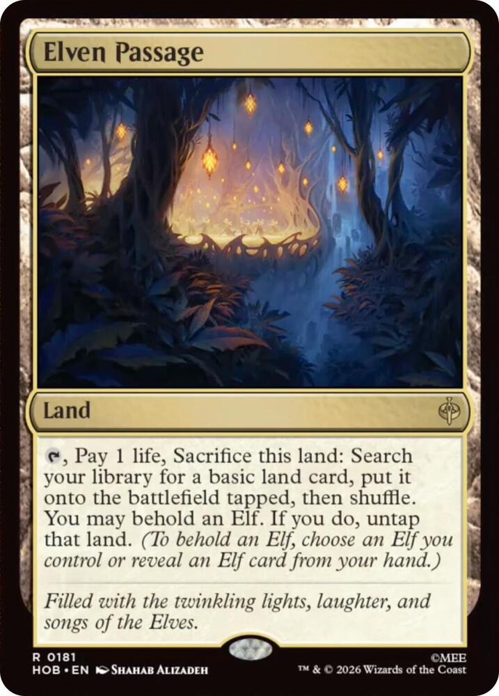 Elven Passage (181) [The Hobbit] | Boutique FDB TCG