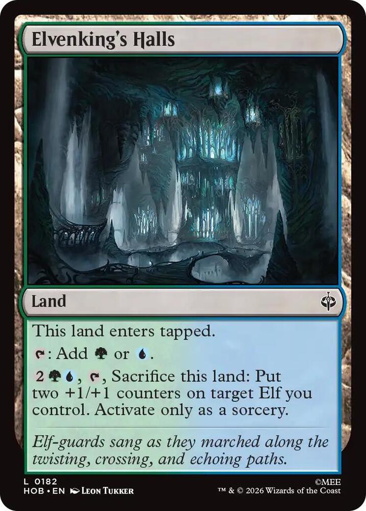 Elvenking's Halls (182) [The Hobbit] | Boutique FDB TCG