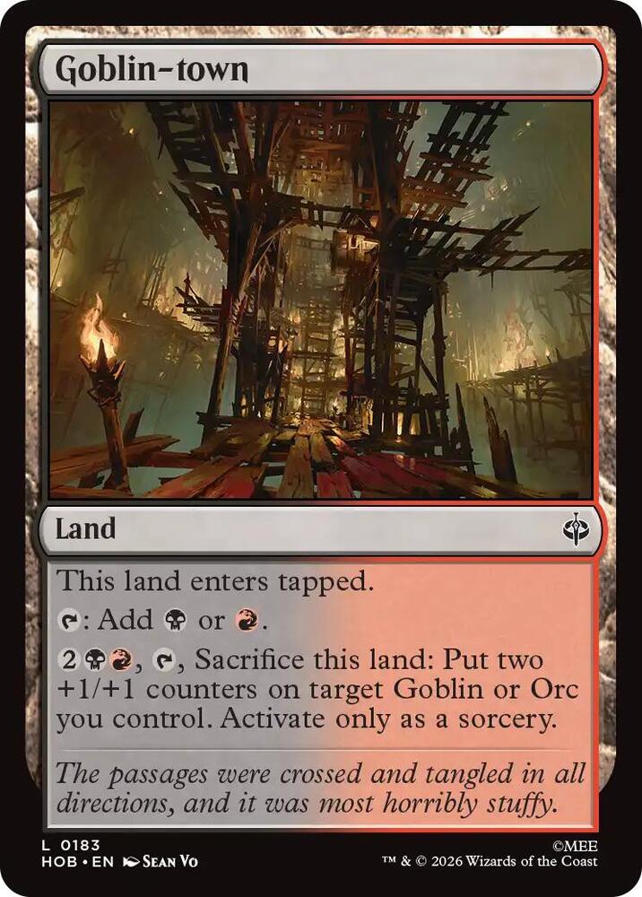 Goblin-town (183) [The Hobbit] | Boutique FDB TCG