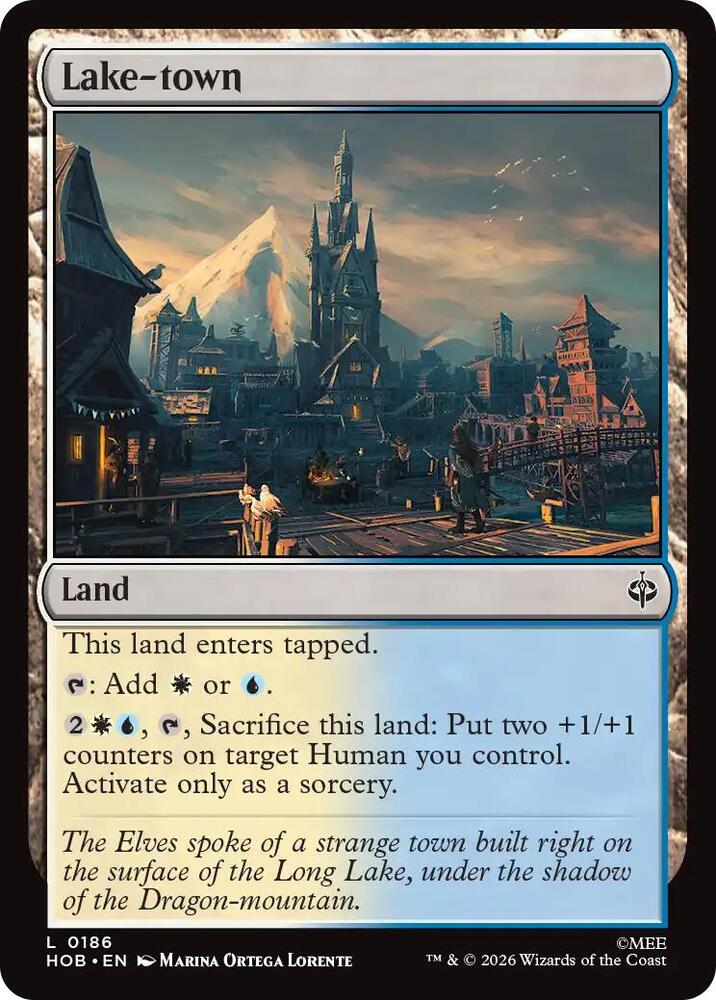 Lake-town (186) [The Hobbit] | Boutique FDB TCG