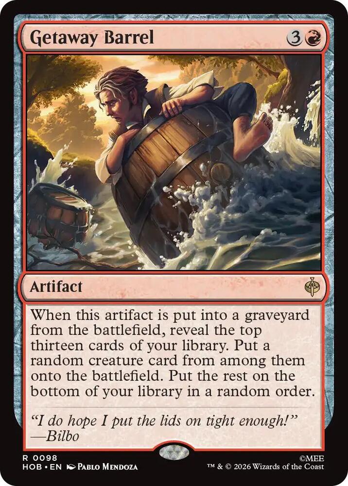 Getaway Barrel (98) [The Hobbit] | Boutique FDB TCG