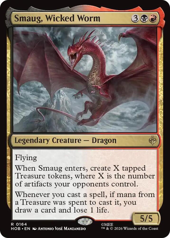Smaug, Wicked Worm (164) [The Hobbit] | Boutique FDB TCG