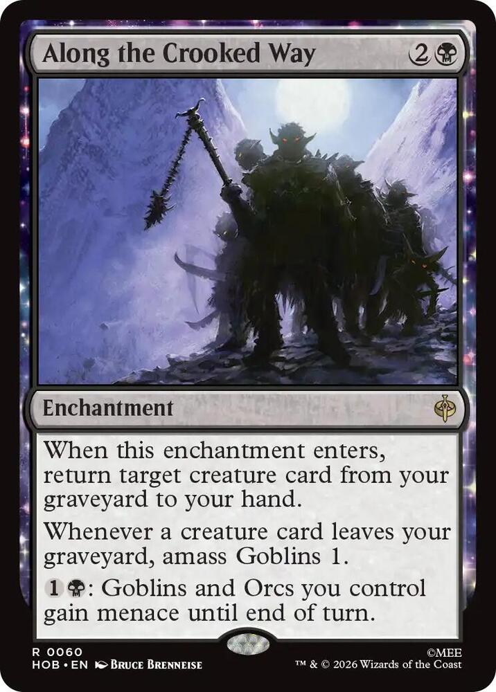 Along the Crooked Way (60) [The Hobbit] | Boutique FDB TCG