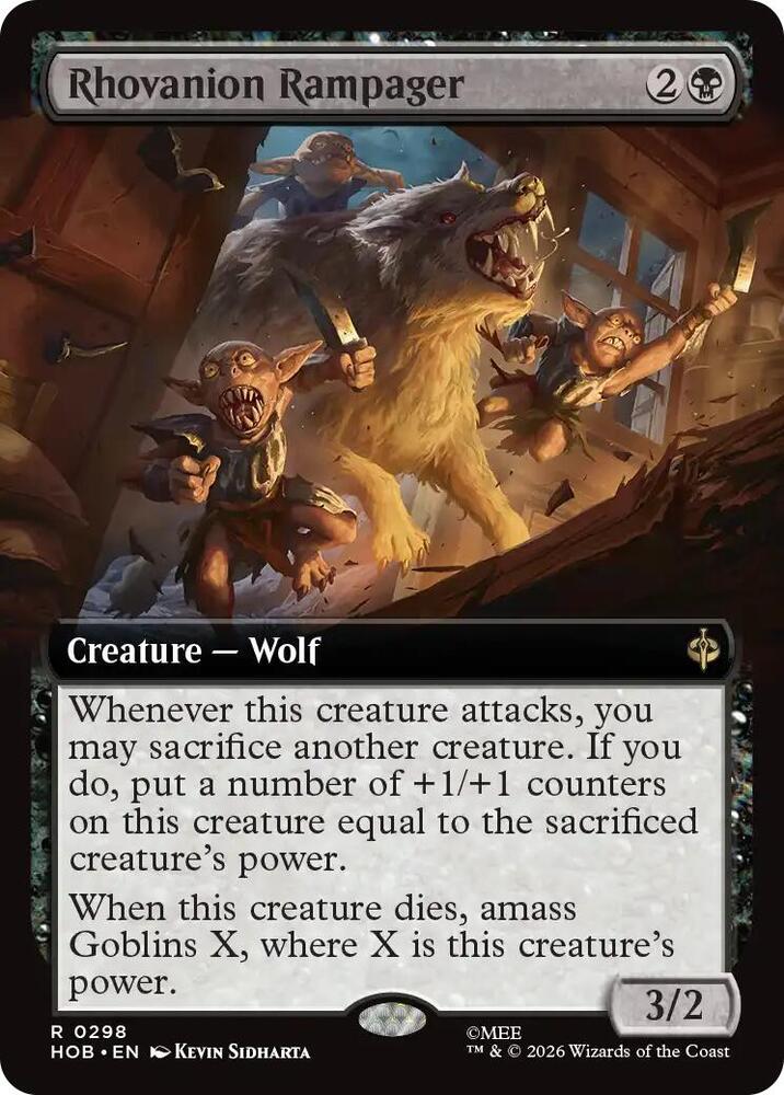 Rhovanion Rampager (Extended Art) (298) [The Hobbit] | Boutique FDB TCG