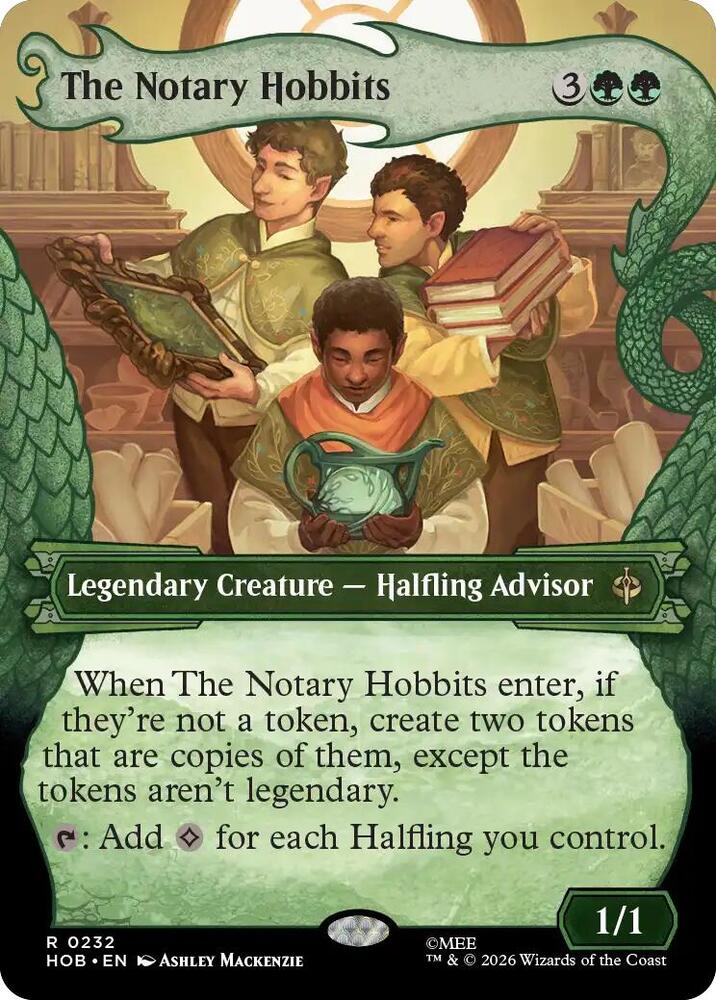 The Notary Hobbits (Showcase) (232) [The Hobbit] | Boutique FDB TCG