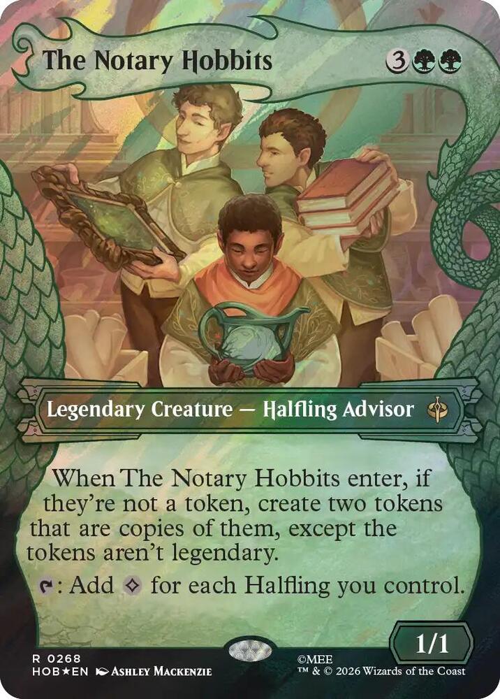 The Notary Hobbits (Showcase) (Surge Foil) (268) [The Hobbit] | Boutique FDB TCG