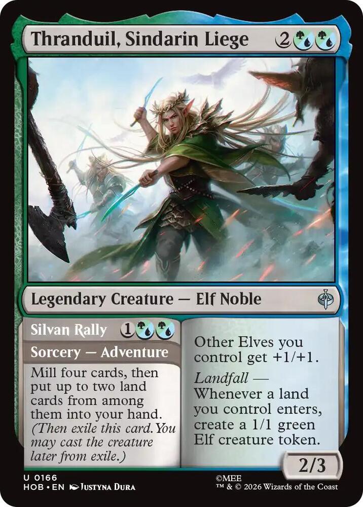 Thranduil, Sindarin Liege (166) [The Hobbit] | Boutique FDB TCG