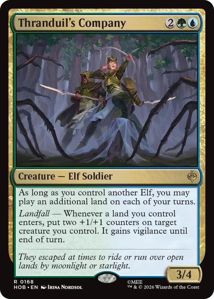 Thranduil's Company (168) [The Hobbit] | Boutique FDB TCG