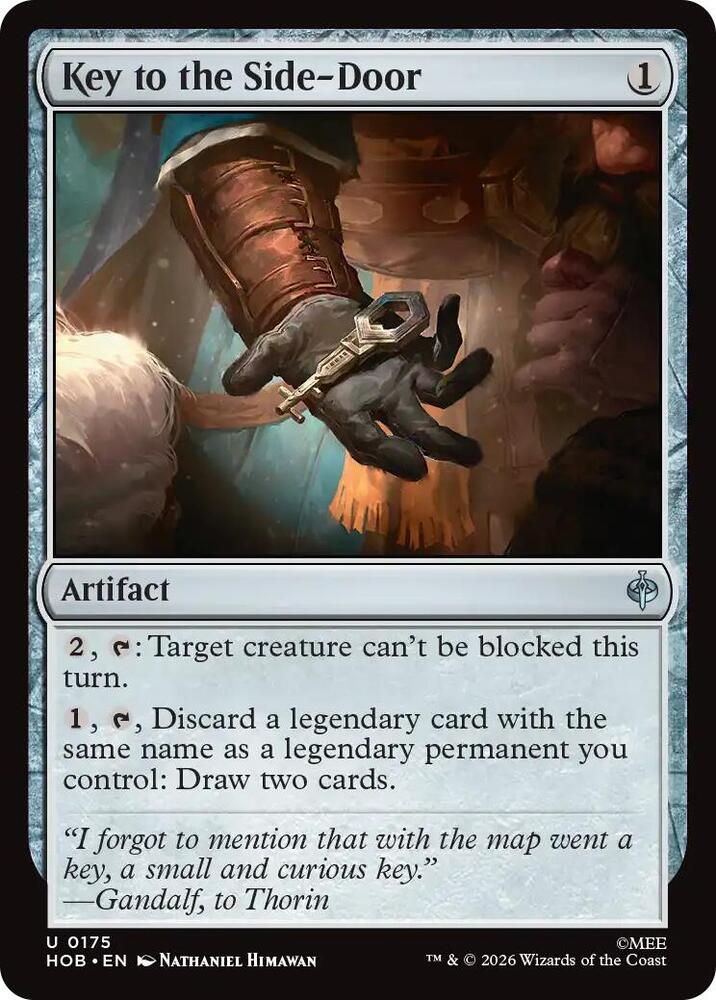 Key to the Side-Door (175) [The Hobbit] | Boutique FDB TCG