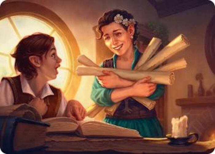 Belladonna Took Art Card (2) [The Hobbit Art Series] | Boutique FDB TCG