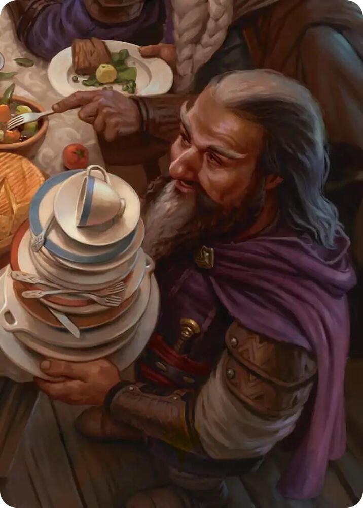 Ori, Plate Stacker Art Card (6/12) [The Hobbit Art Series] | Boutique FDB TCG