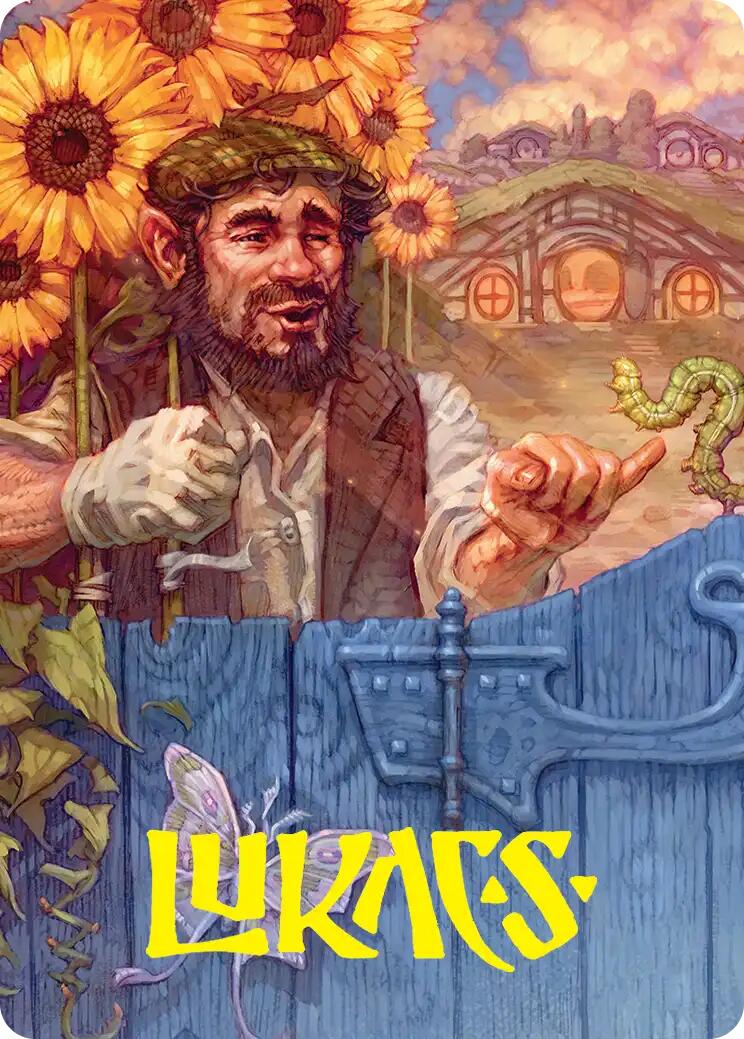 The Gaffer Art Card (Gold-Stamped Signature) [The Hobbit Art Series] | Boutique FDB TCG