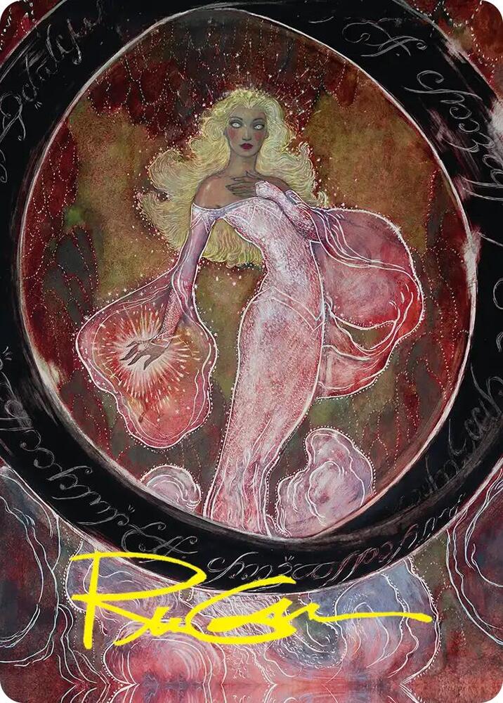 Galadriel's Dismissal Art Card (Gold-Stamped Signature) (29) [The Hobbit Art Series] | Boutique FDB TCG