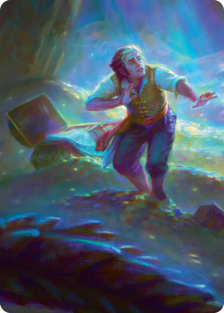 Bilbo's Burglaring Art Card (10/12) [The Hobbit Art Series] | Boutique FDB TCG