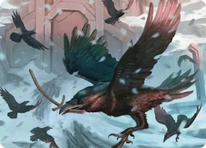 Ravenhill Flock Art Card (11) [The Hobbit Art Series] | Boutique FDB TCG