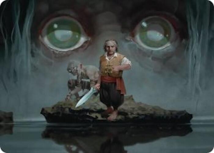 Riddles in the Dark Art Card (12) [The Hobbit Art Series] | Boutique FDB TCG