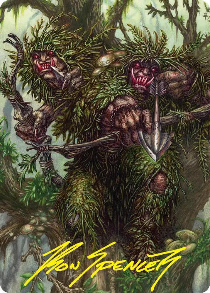 Orcish Bowmasters Art Card (Gold-Stamped Signature) (30) [The Hobbit Art Series] | Boutique FDB TCG