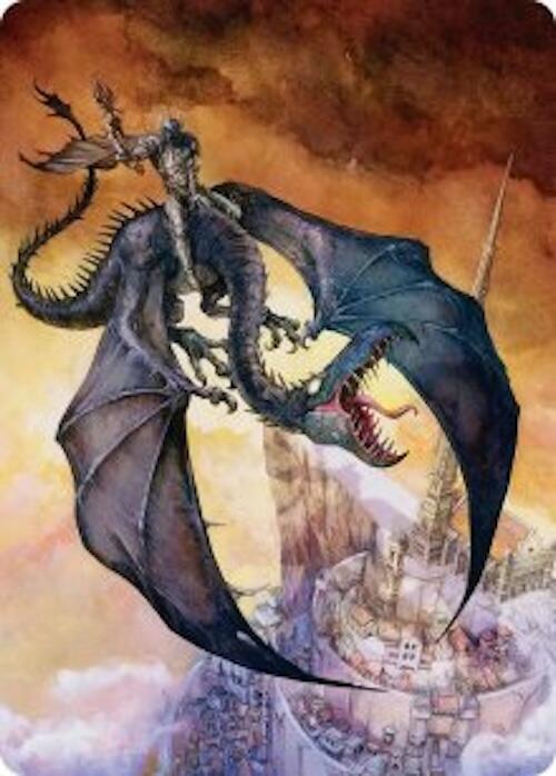 Witch-king, Bringer of Ruin Art Card (32) [The Hobbit Art Series] | Boutique FDB TCG