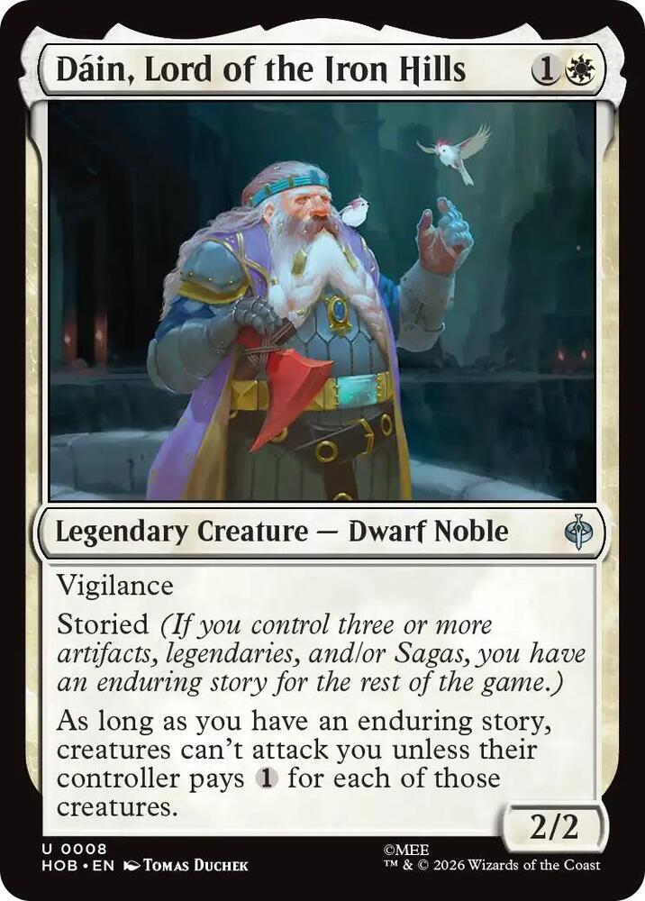 Dain, Lord of the Iron Hills (8) [The Hobbit] | Boutique FDB TCG