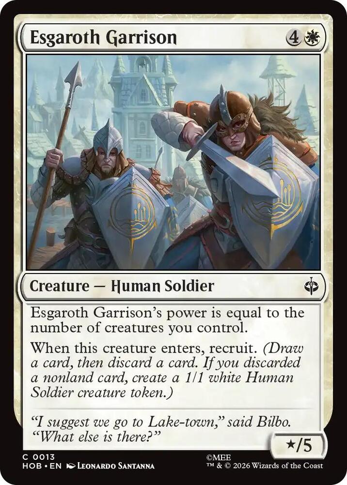 Esgaroth Garrison (13) [The Hobbit] | Boutique FDB TCG