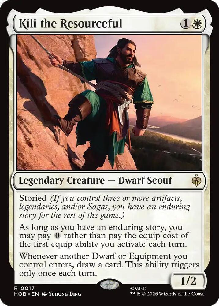 Kili the Resourceful (17) [The Hobbit] | Boutique FDB TCG
