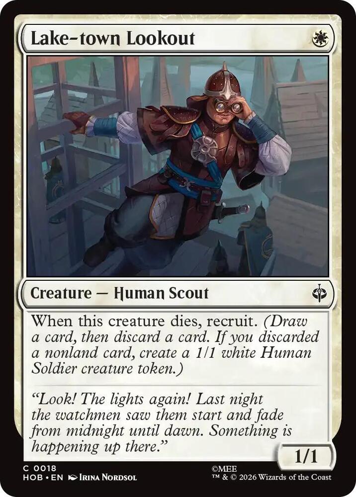 Lake-town Lookout (18) [The Hobbit] | Boutique FDB TCG
