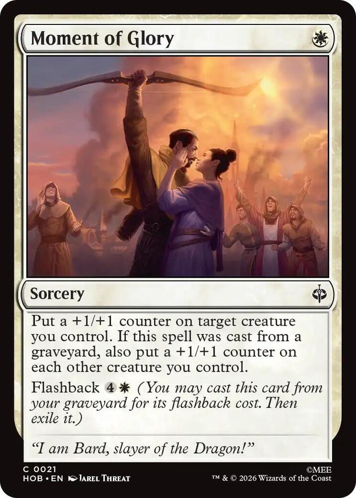 Moment of Glory (21) [The Hobbit] | Boutique FDB TCG