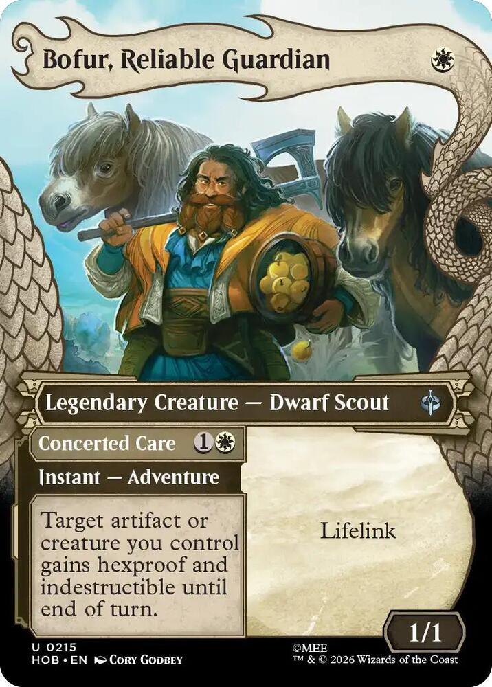 Bofur, Reliable Guardian (Showcase) (215) [The Hobbit] | Boutique FDB TCG