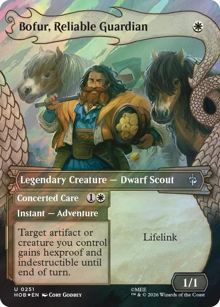Bofur, Reliable Guardian (Showcase) (Surge Foil) (251) [The Hobbit] | Boutique FDB TCG