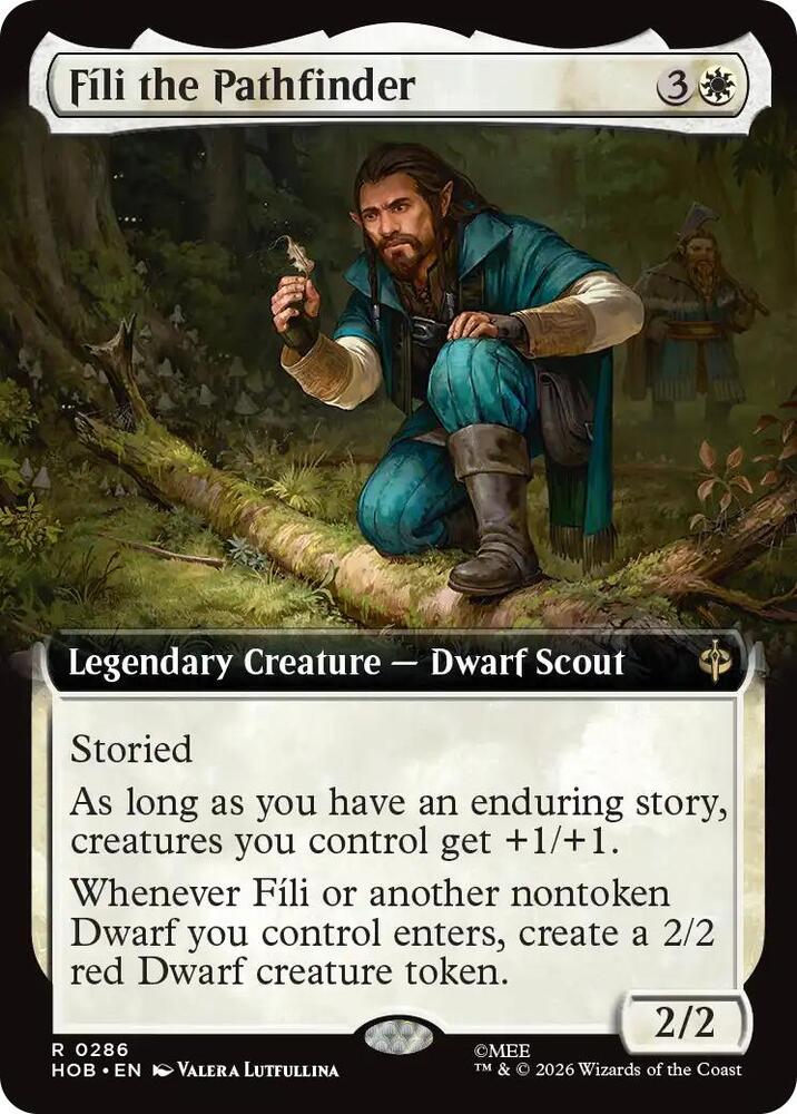 Fili the Pathfinder (Extended Art) (286) [The Hobbit] | Boutique FDB TCG