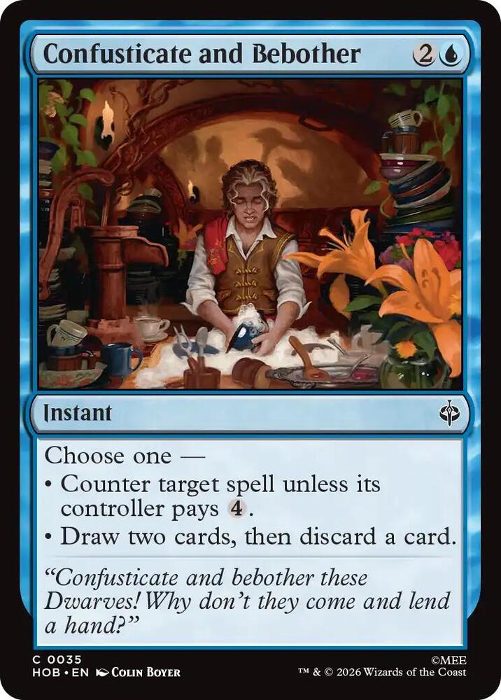 Confusticate and Bebother (35) [The Hobbit] | Boutique FDB TCG