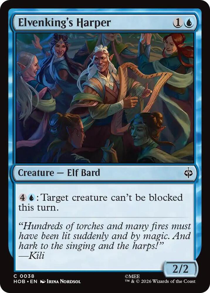 Elvenking's Harper (38) [The Hobbit] | Boutique FDB TCG