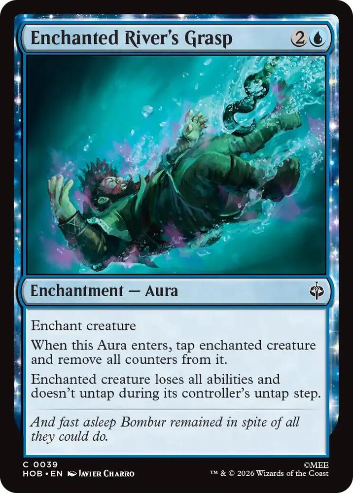 Enchanted River's Grasp (39) [The Hobbit] | Boutique FDB TCG