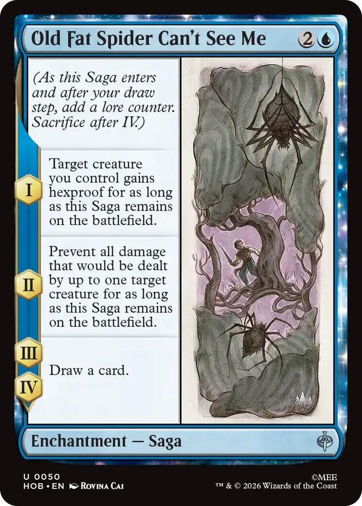 Old Fat Spider Can't See Me (50) [The Hobbit] | Boutique FDB TCG