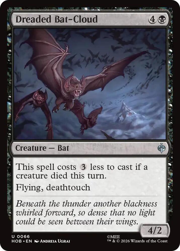 Dreaded Bat-Cloud (66) [The Hobbit] | Boutique FDB TCG