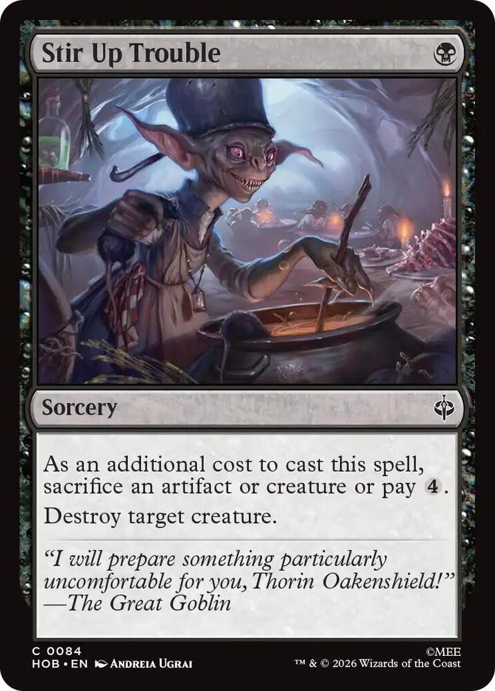 Stir Up Trouble (84) [The Hobbit] | Boutique FDB TCG