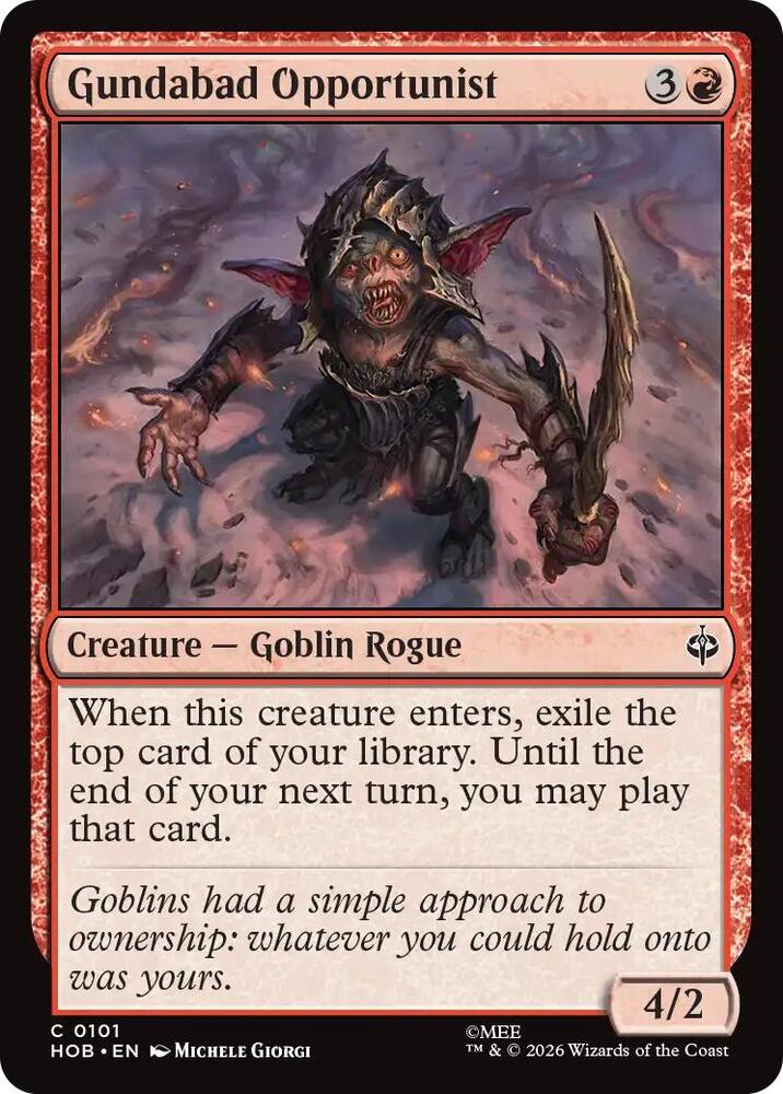 Gundabad Opportunist (101) [The Hobbit] | Boutique FDB TCG