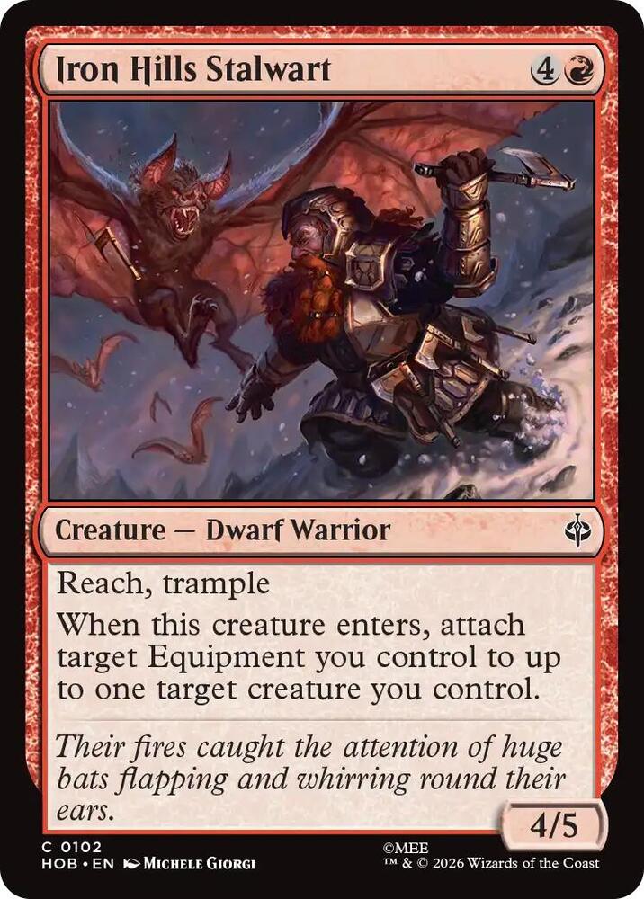 Iron Hills Stalwart (102) [The Hobbit] | Boutique FDB TCG