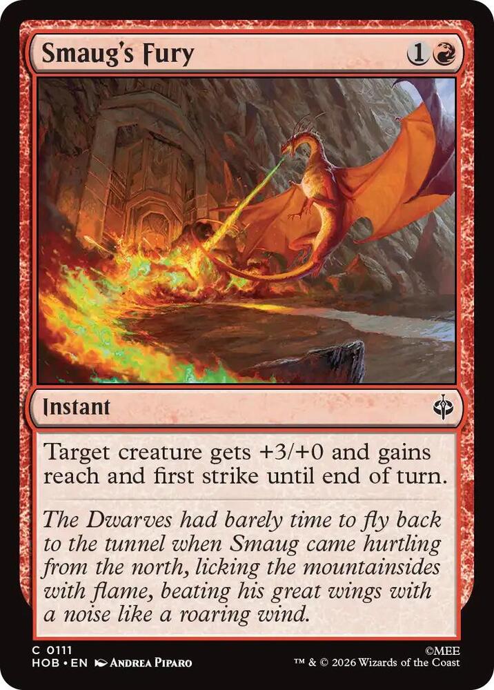 Smaug's Fury (111) [The Hobbit] | Boutique FDB TCG