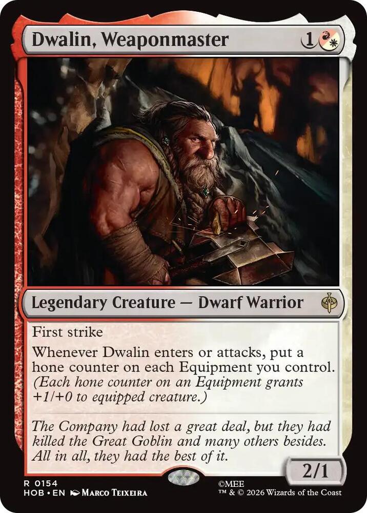Dwalin, Weaponmaster (154) [The Hobbit] | Boutique FDB TCG