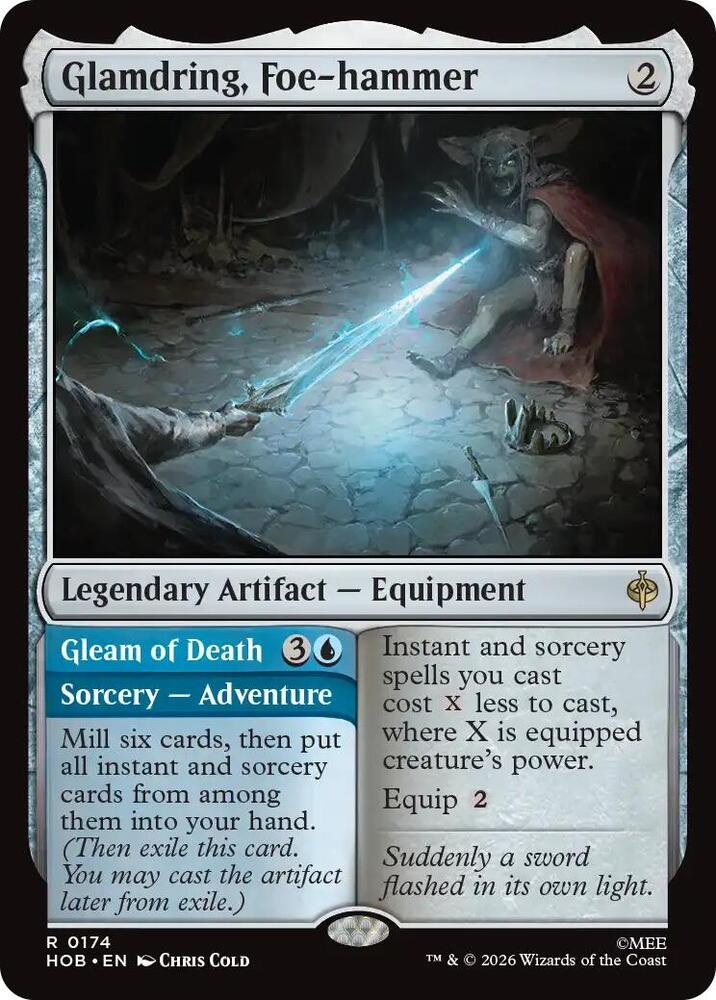 Glamdring, Foe-hammer (174) [The Hobbit] | Boutique FDB TCG