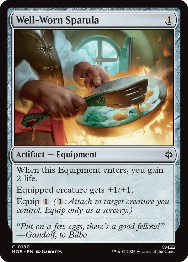 Well-Worn Spatula (180) [The Hobbit] | Boutique FDB TCG