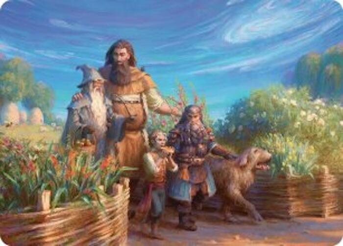 Beorn's Hospitality Art Card (20) [The Hobbit Art Series] | Boutique FDB TCG