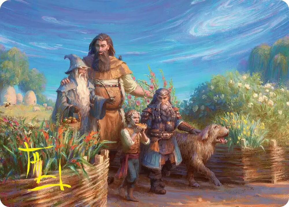 Beorn's Hospitality Art Card (Gold-Stamped Signature) (20) [The Hobbit Art Series] | Boutique FDB TCG