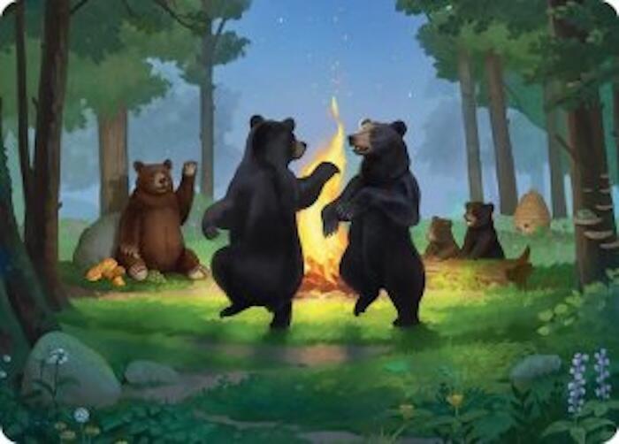 Dancing from Dark to Dawn Art Card (21) [The Hobbit Art Series] | Boutique FDB TCG