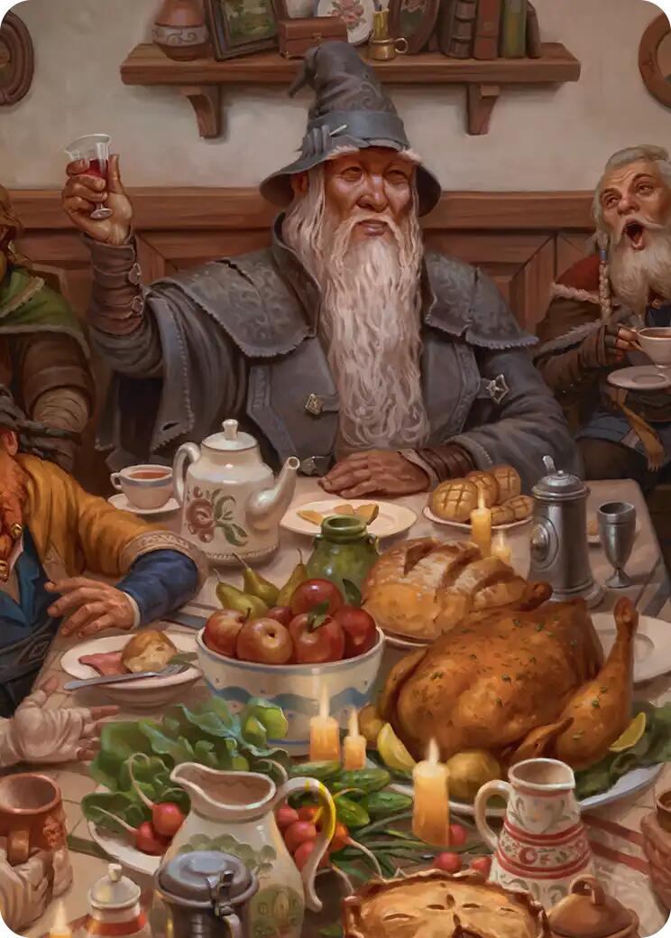 Gandalf, Party Guest Art Card (2/12) [The Hobbit Art Series] | Boutique FDB TCG